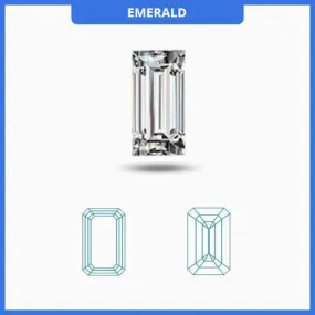 0.50CT K-L/SI3-I1 Emerald Cut Diamond MDL#D9285-16