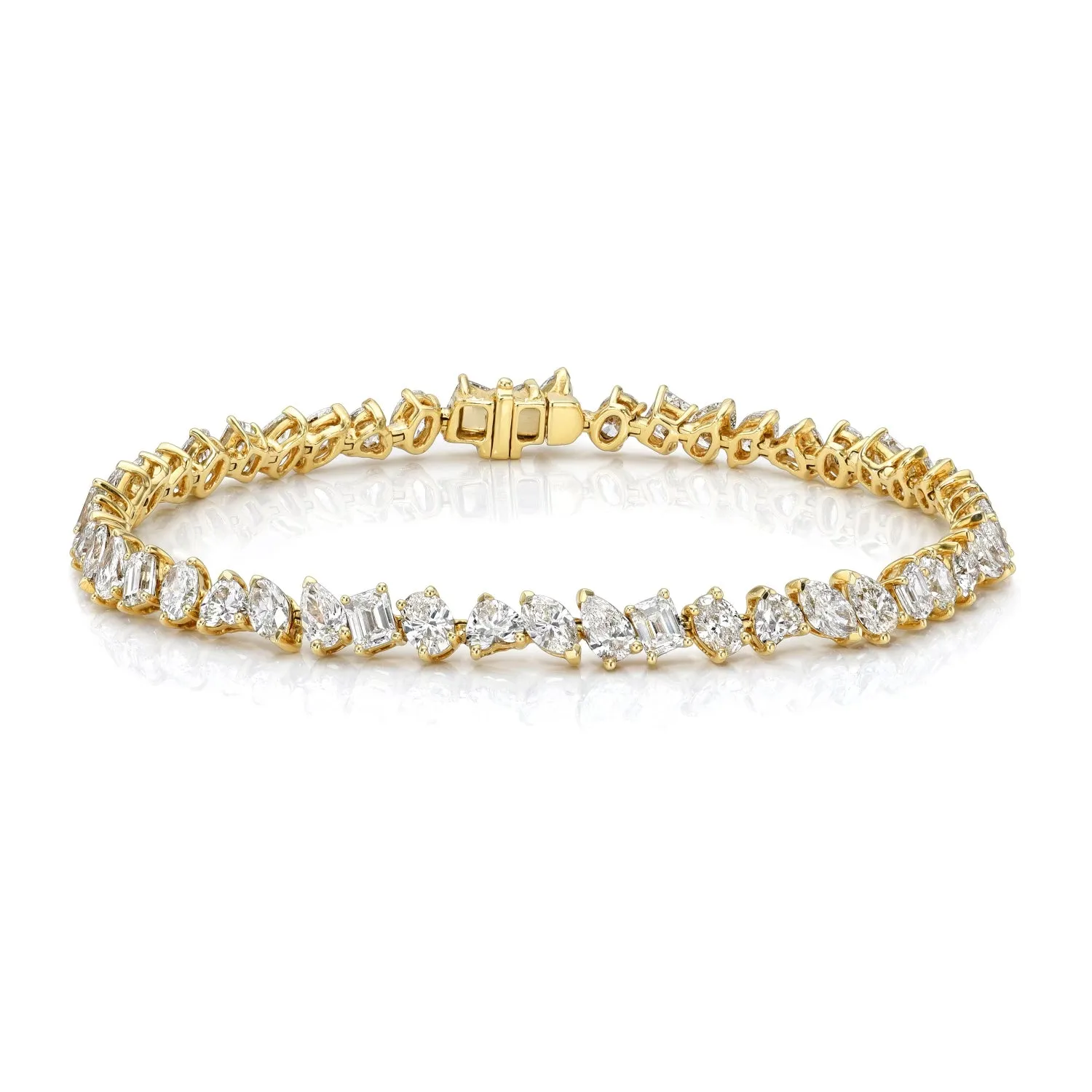 18k Fortuna Tennis Bracelet with Diamonds | Ready to Ship