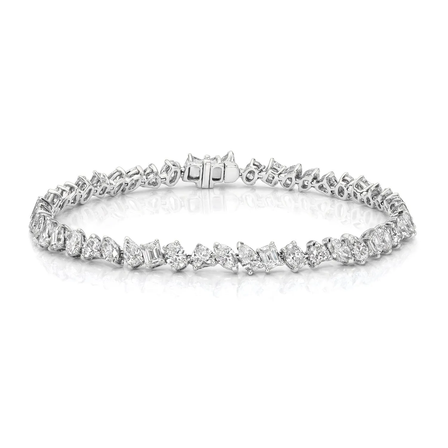 18k Fortuna Tennis Bracelet with Diamonds | Ready to Ship