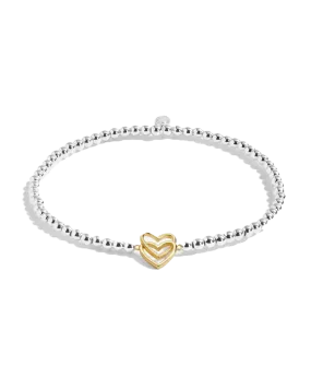 A Little Soulmate Bracelet in Silver & Gold