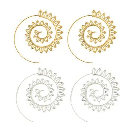 Aisha Swirl Earrings -  LAST CHANCE / FINAL SALE