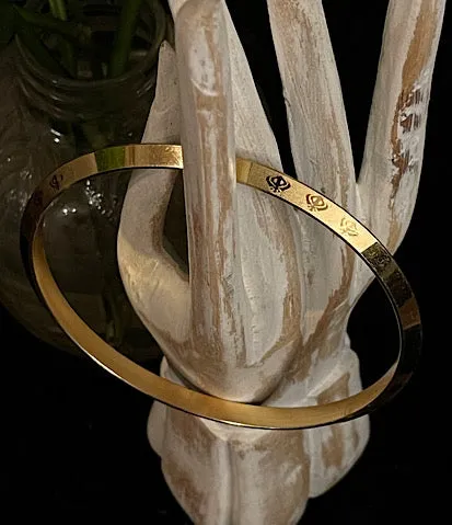 Alien Gold Bangle