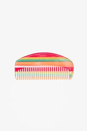 Antler Pocket Comb Summer Stripe