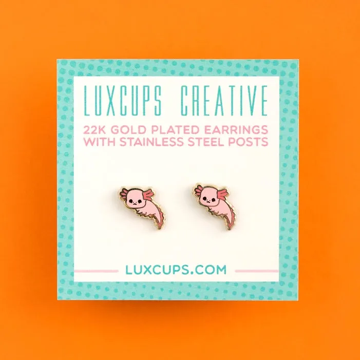 Axolotl Earrings