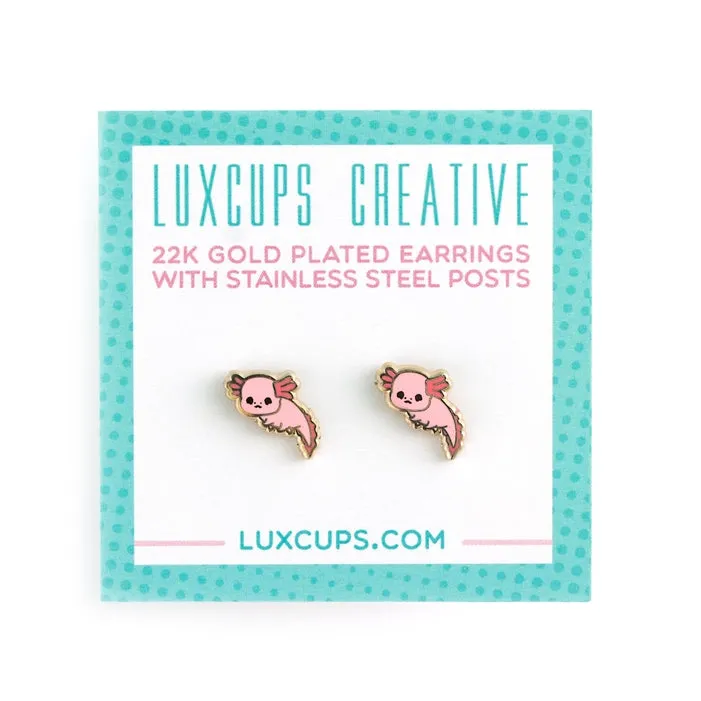 Axolotl Earrings