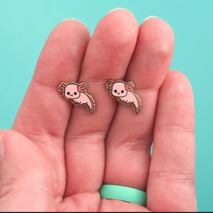 Axolotl Earrings