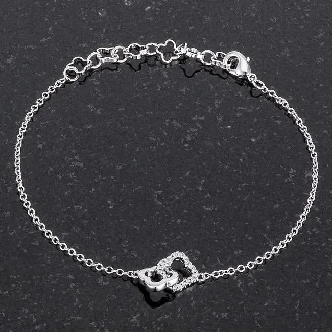 Blacia Interlocking Clover Bracelet | 7in