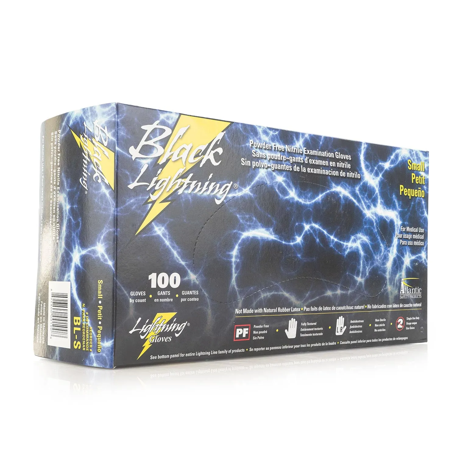 Black Lightning Nitrile Gloves