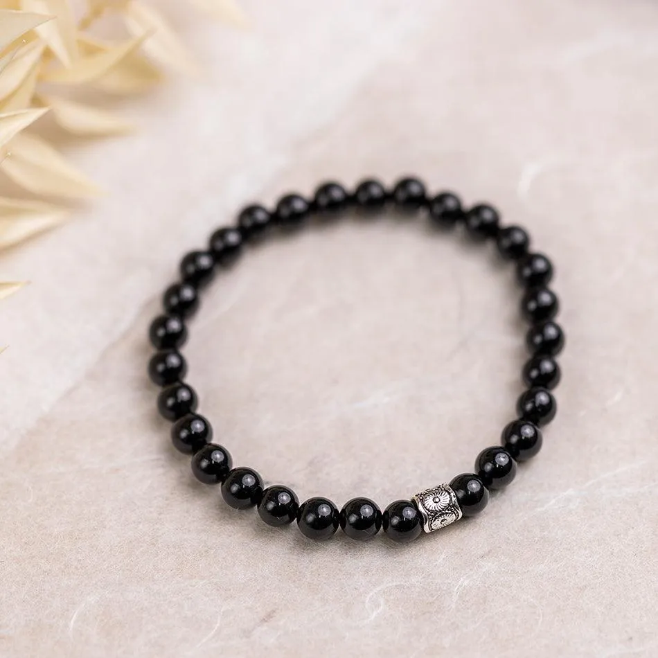 Black Tourmaline Bracelet - Ayana Collection