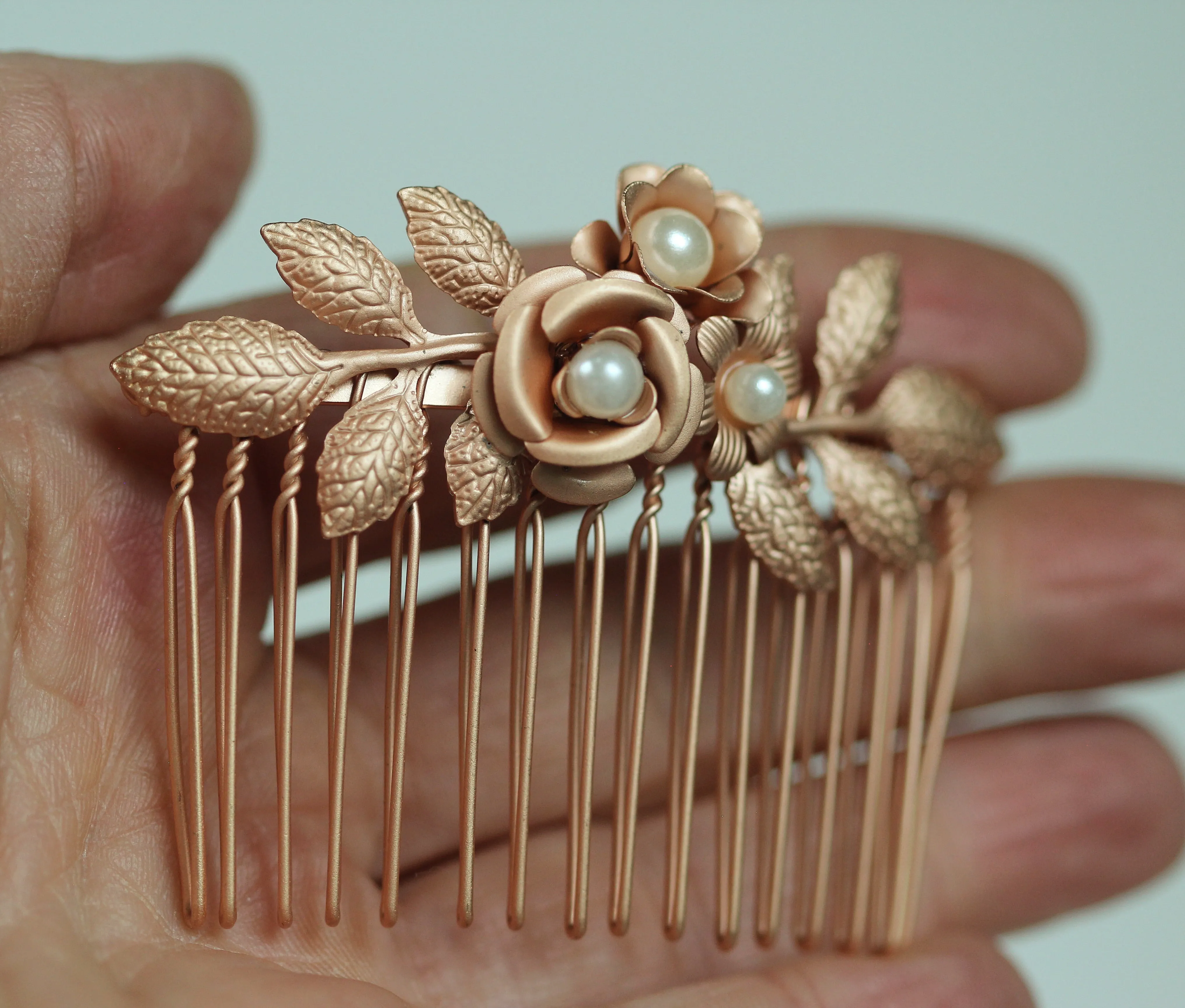 Blooming flower Hair Comb- discounted version