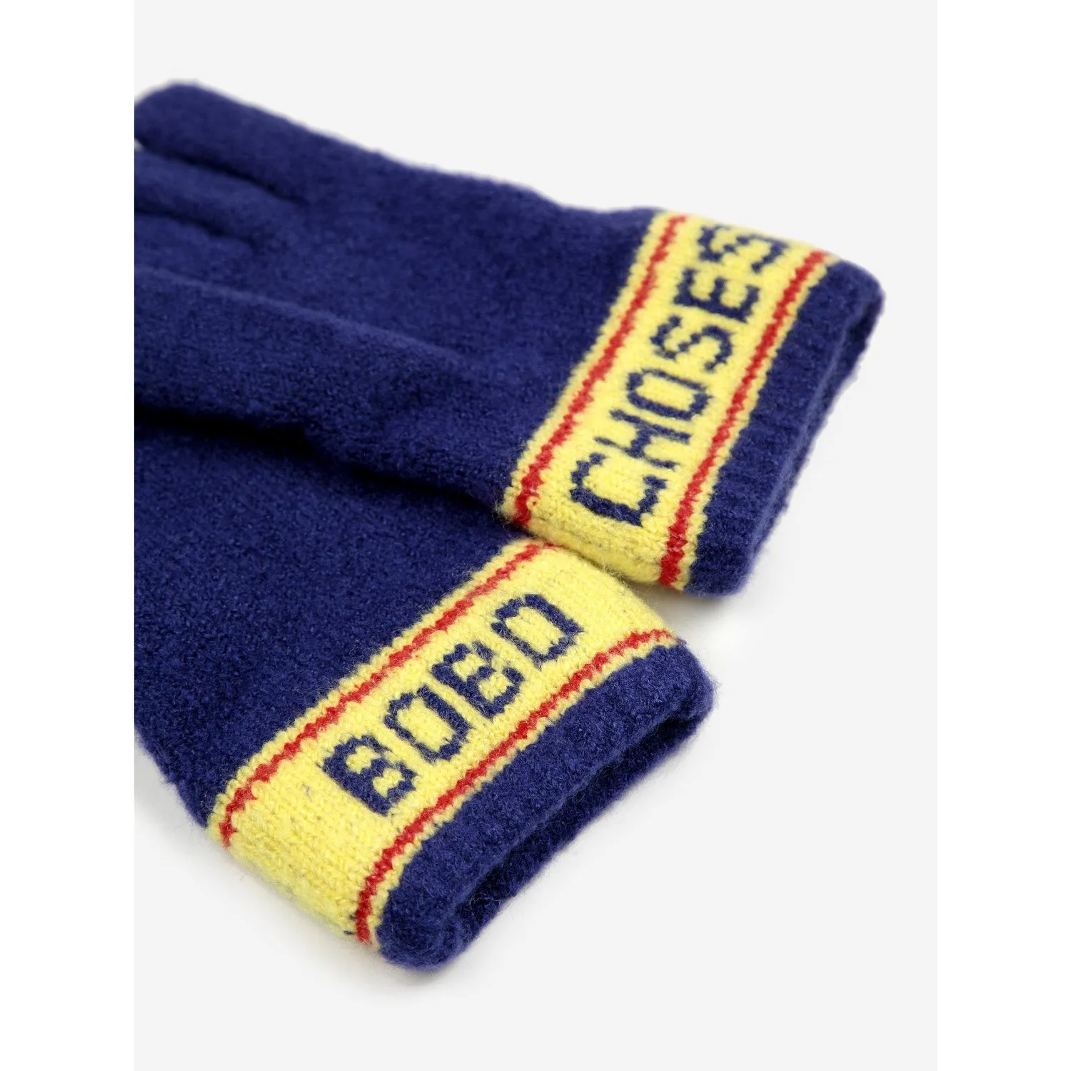 Bobo Choses Blue Once Upon A Time Knitted Gloves