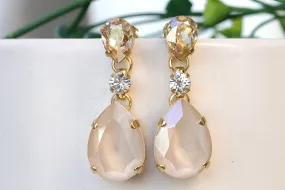 Bridal IVORY earrings