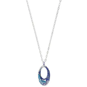 Brighton Terra Blue Hoop Necklace