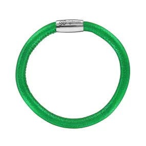 Brighton Woodstock Metallic Emerald Single Bracelet