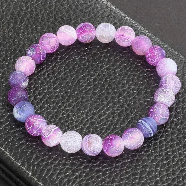 Buddha Natural Gemstones Beads Bracelet