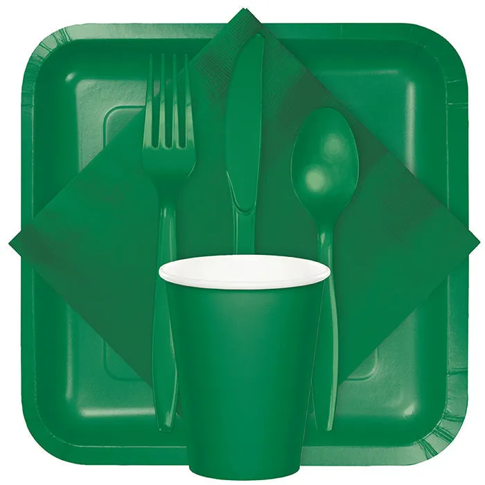 Bulk Emerald Green 2 Ply Luncheon Napkins (600 per Case)