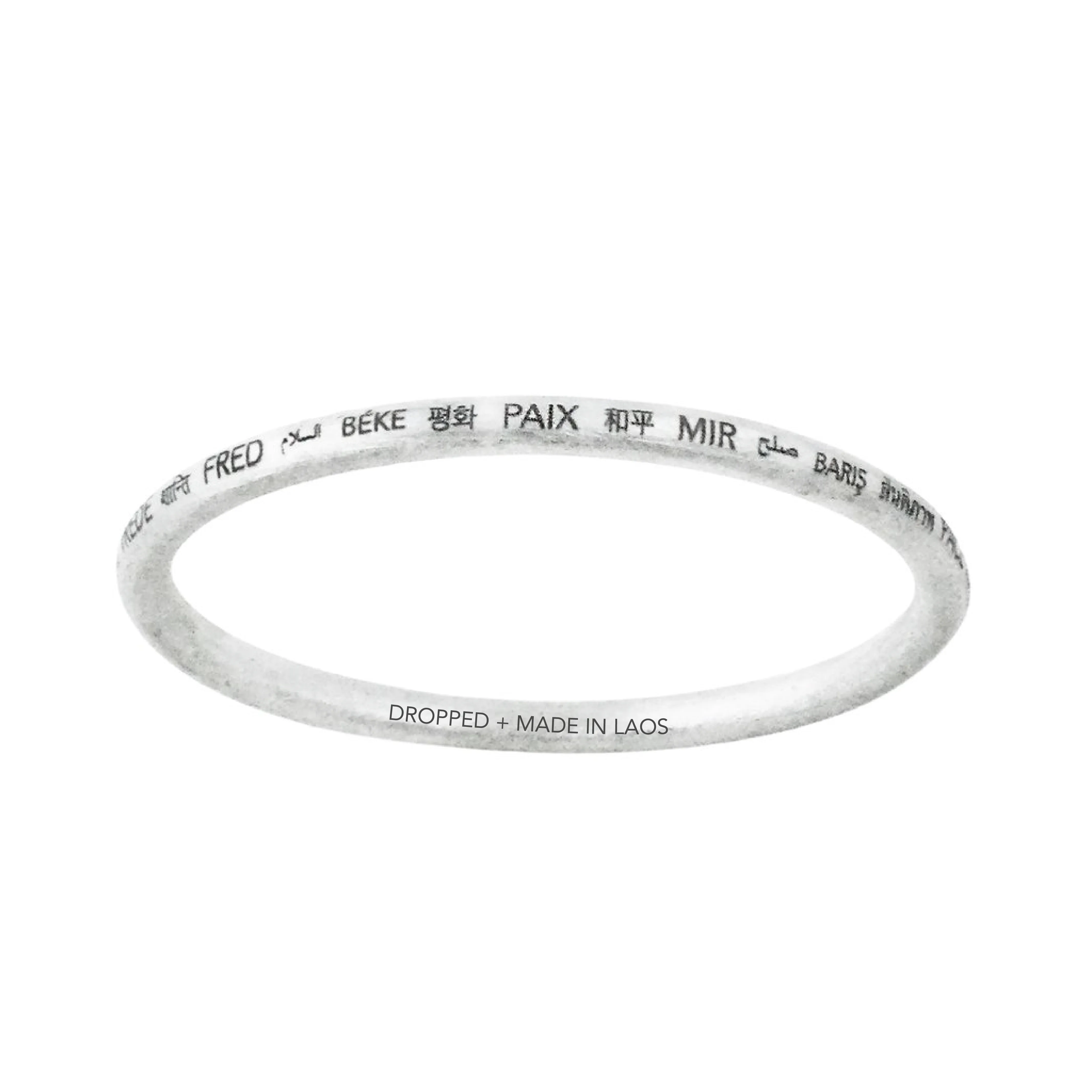 BUNDLE - PEACE ALL AROUND BANGLE x10 BUNDLE (SAVE $150)