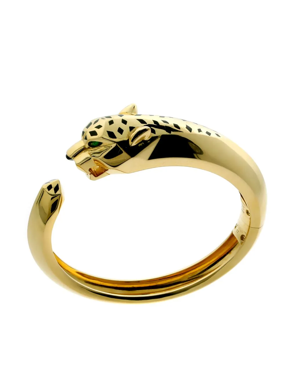 Cartier Panthere Gold Bangle Bracelet