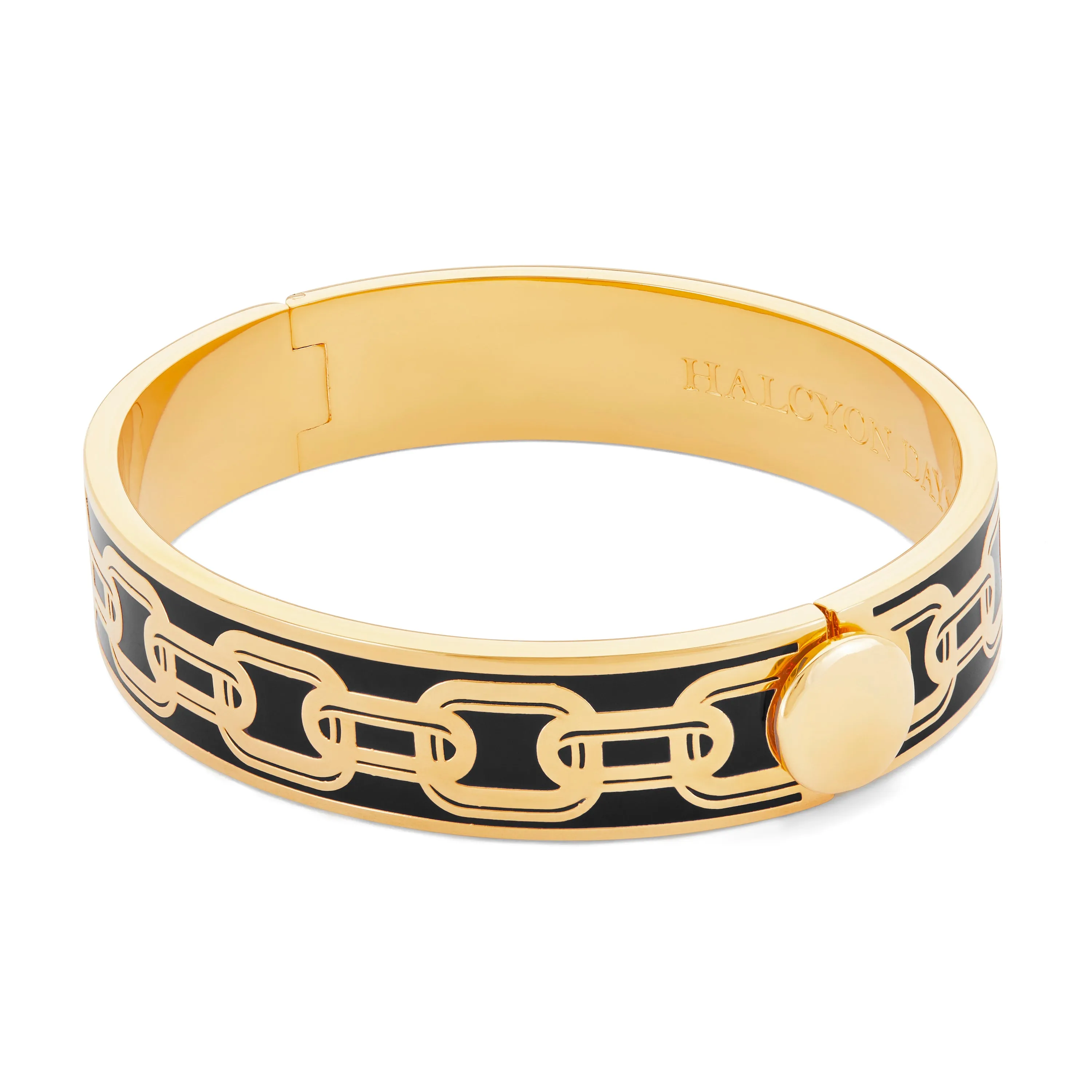 Chain Black & Gold Bangle