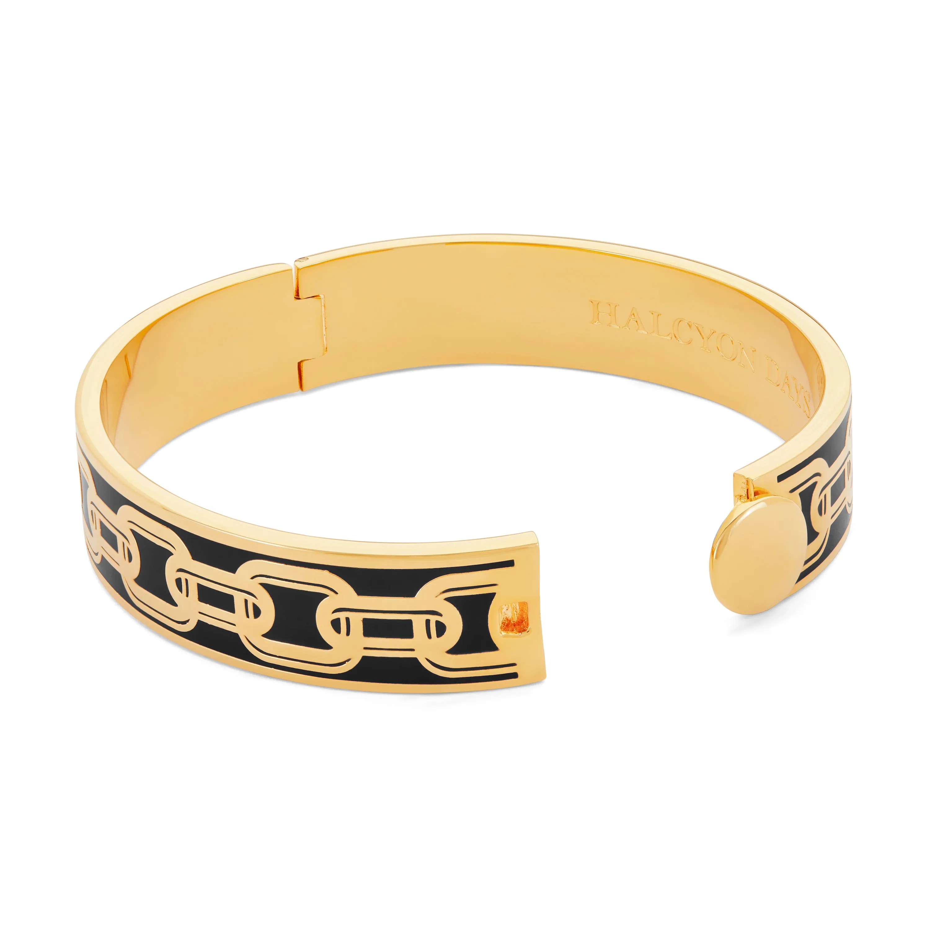 Chain Black & Gold Bangle