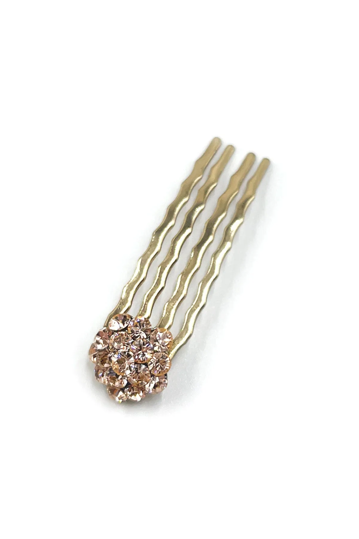 Crystal Cluster Mini Hair Comb