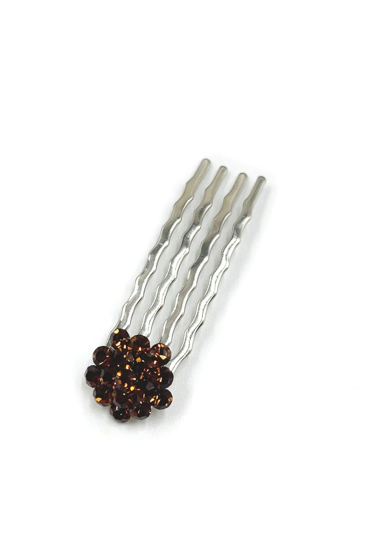 Crystal Cluster Mini Hair Comb