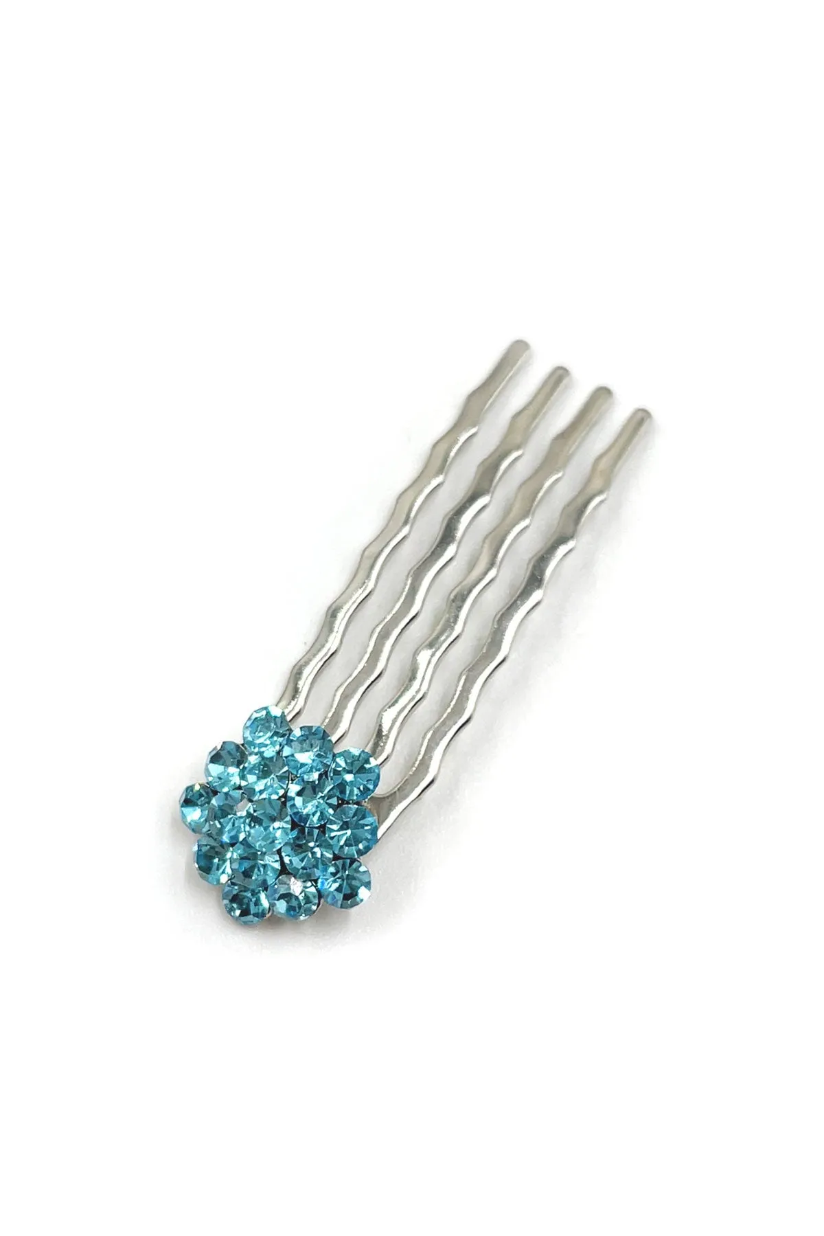 Crystal Cluster Mini Hair Comb