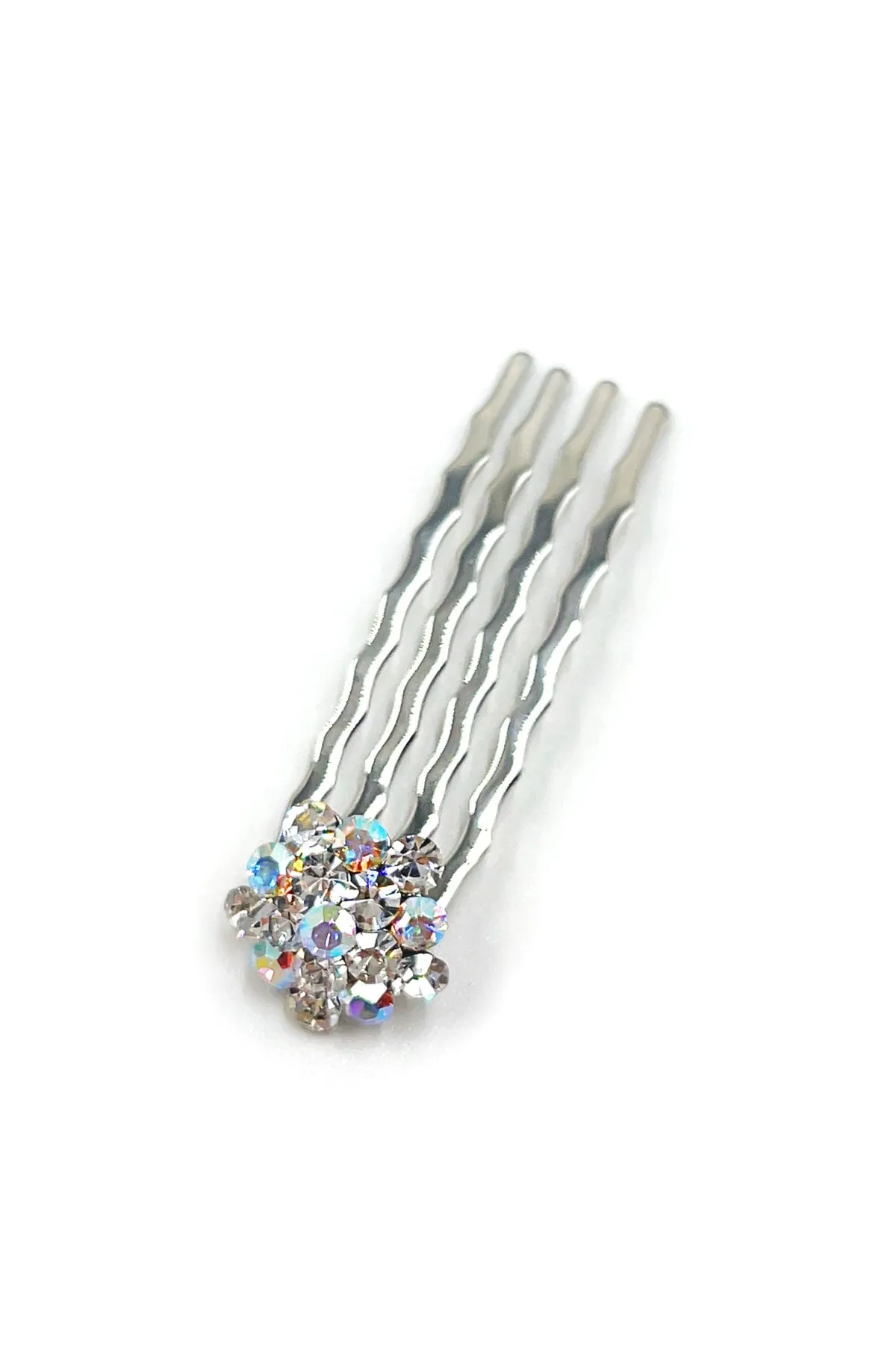 Crystal Cluster Mini Hair Comb