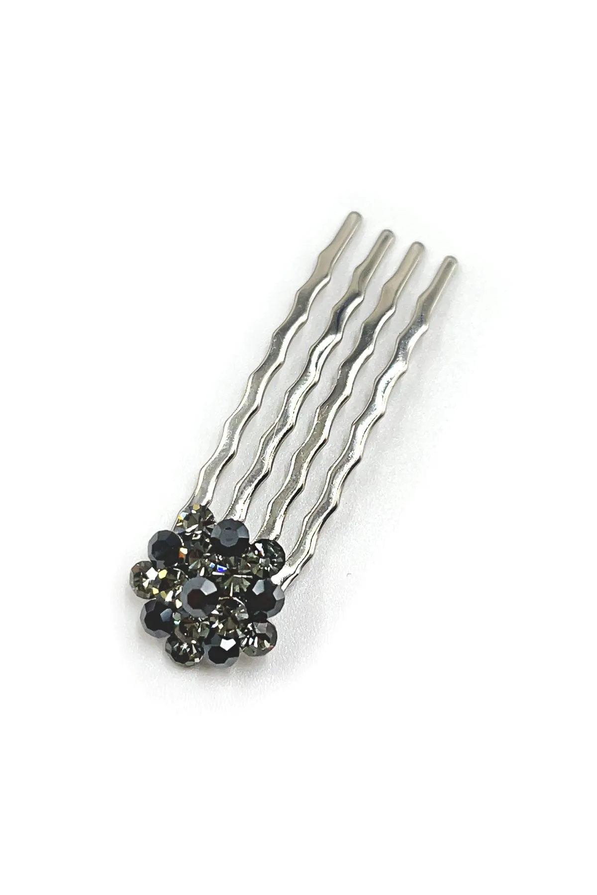 Crystal Cluster Mini Hair Comb