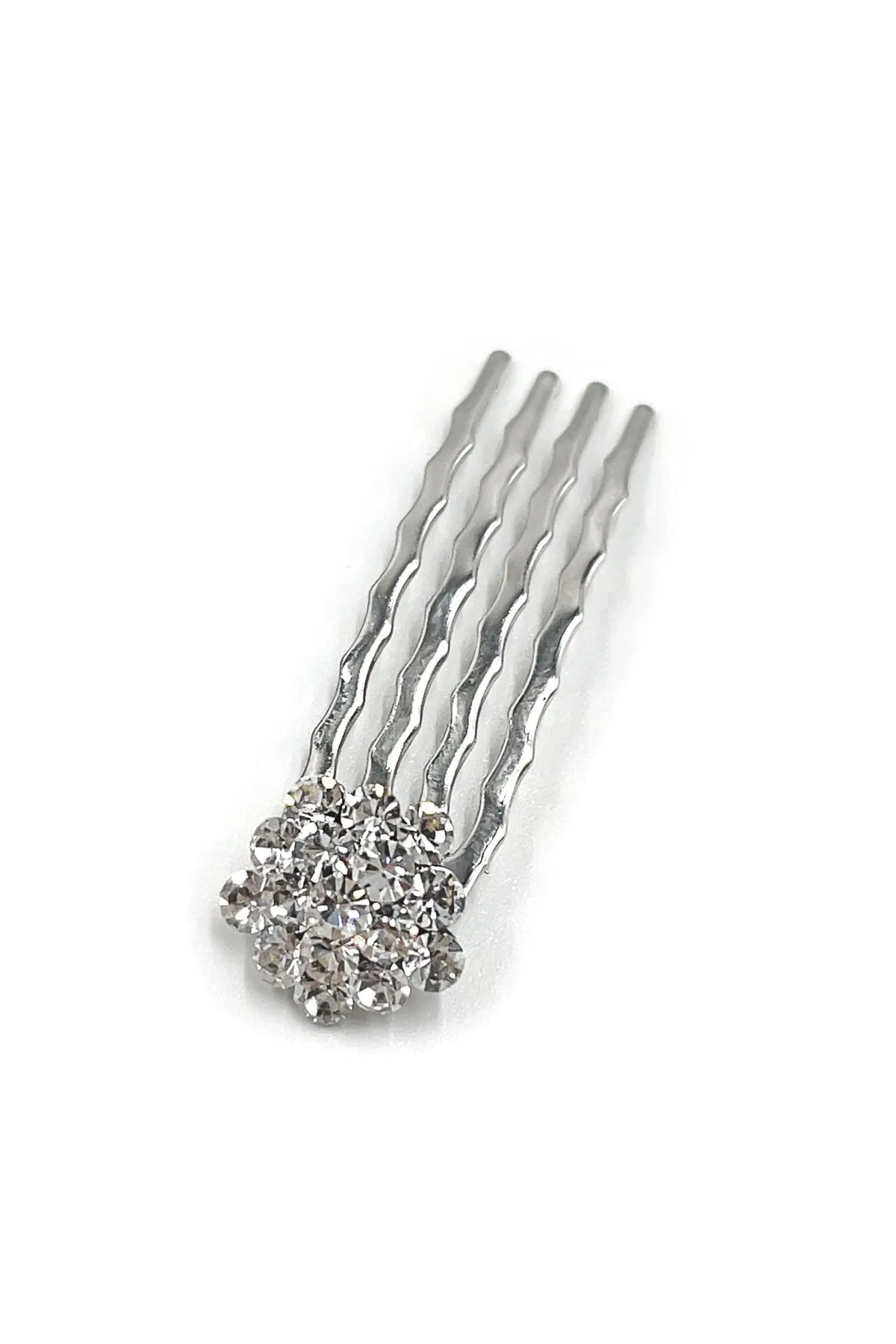 Crystal Cluster Mini Hair Comb