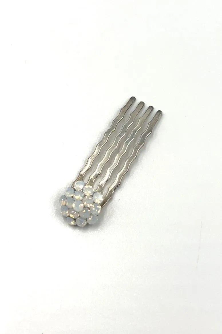 Crystal Cluster Mini Hair Comb