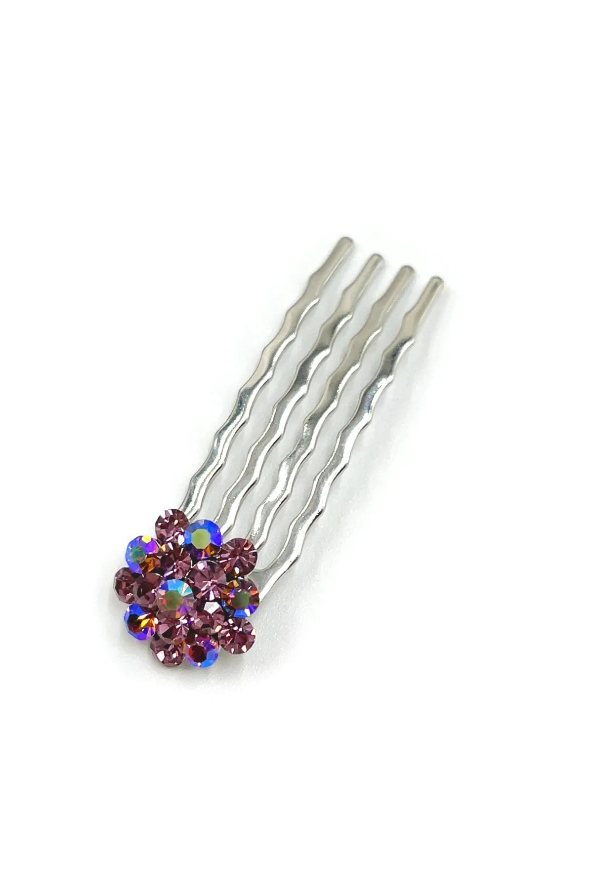 Crystal Cluster Mini Hair Comb