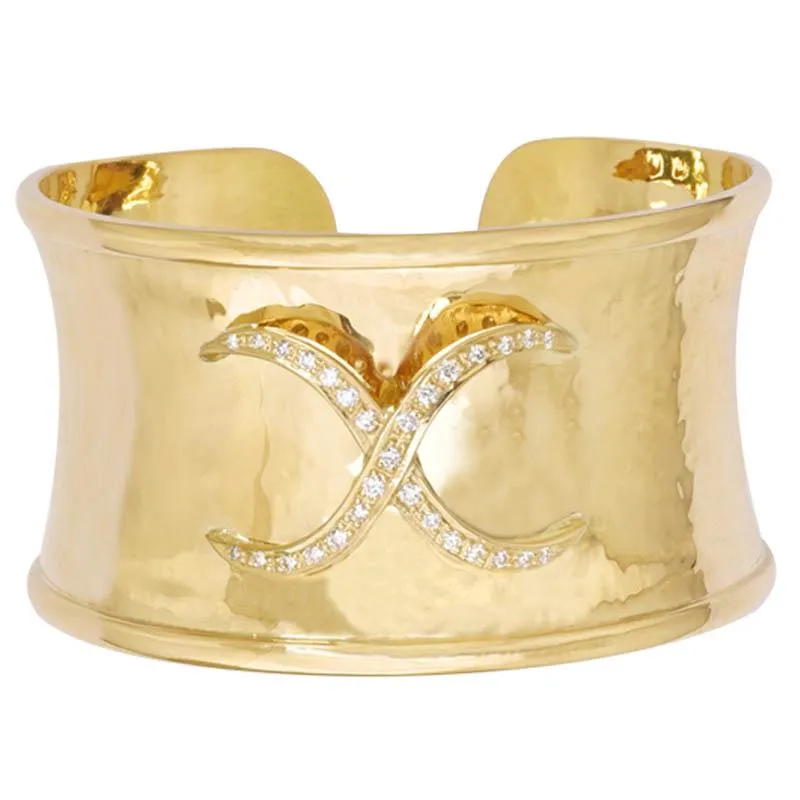 Cuff Bangle- Diamond  (2184B)