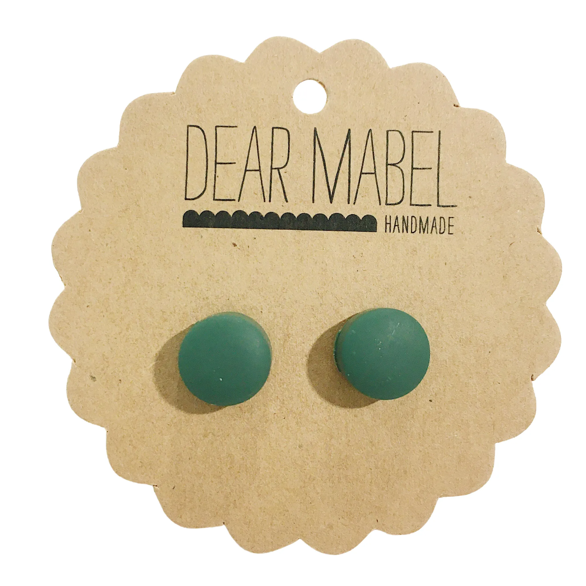 Dear Mabel Handmade - Single Colour Studs