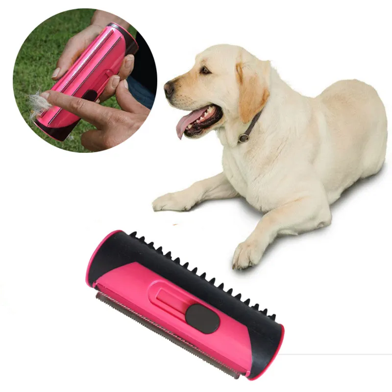 Detangler Fur Trimming Roller Comb