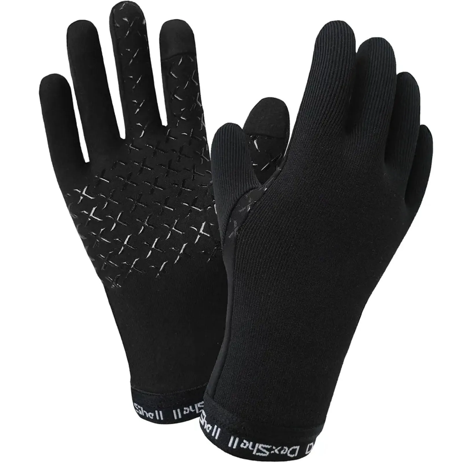 DexShell Unisex DEXFUZE Waterproof DRYLITE Touchscreen Winter Gloves - Black