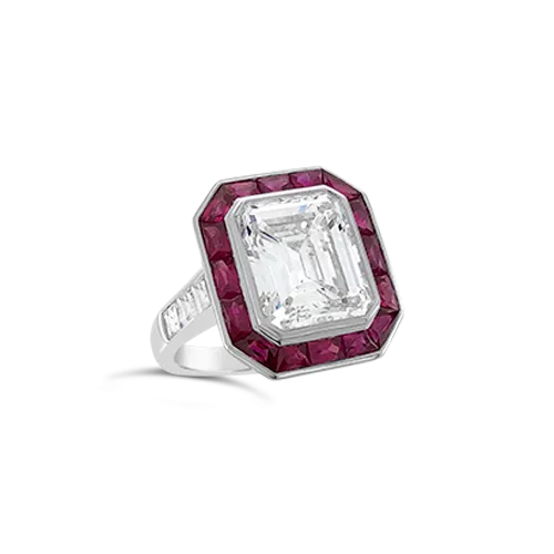 Diamond & Ruby Ring