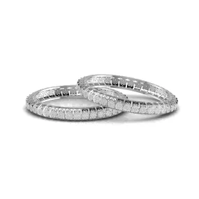 Elegant look 925 Silver Bangle