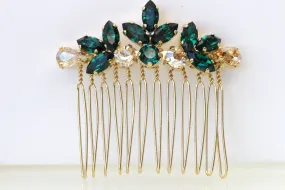 EMERALD CHAMPAGNE HAIR Comb