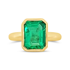 Emerald cut Emerald Ring