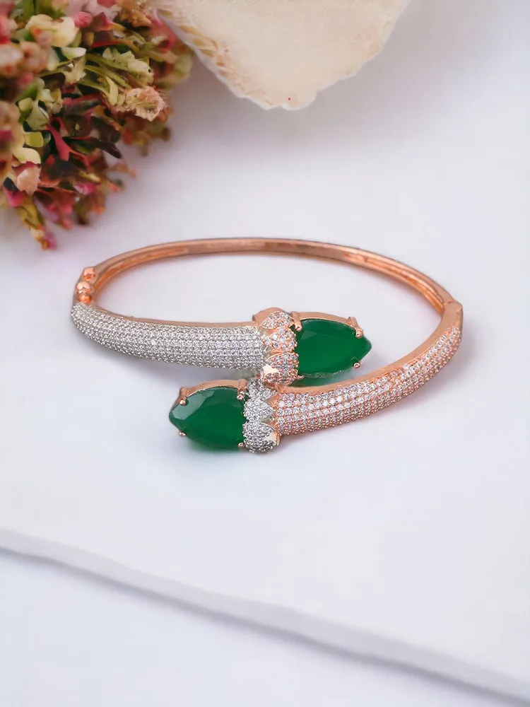 Emerald Jancy Zirconia Bracelet