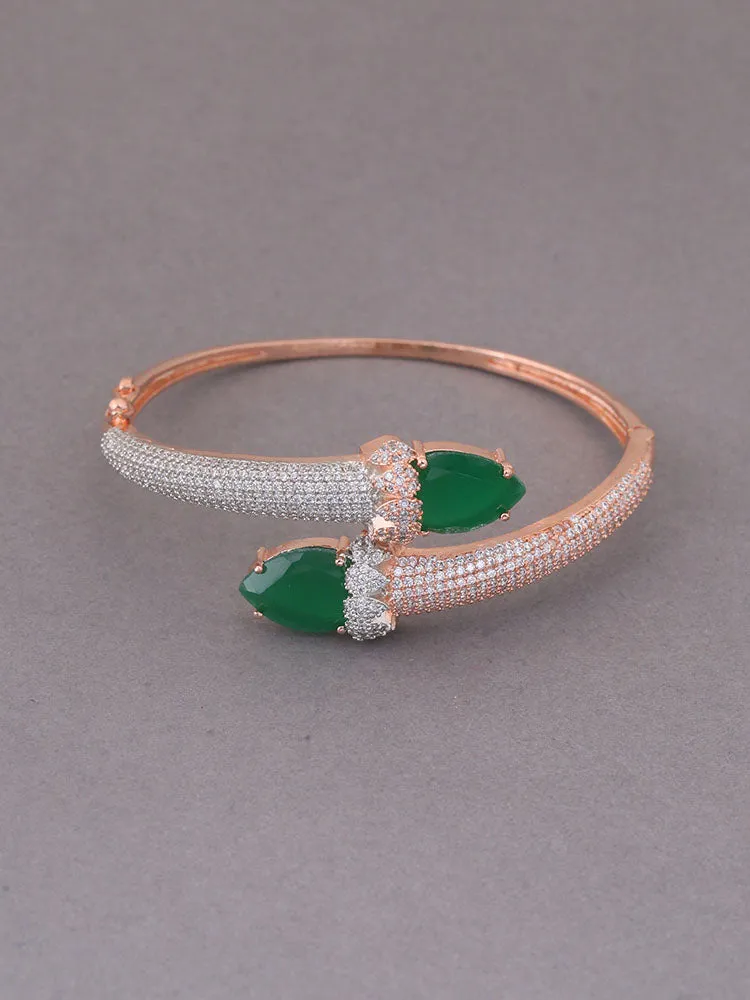 Emerald Jancy Zirconia Bracelet