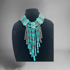 Essence Statement Turquoise Choker