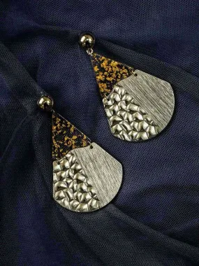 Fan Earrings Silver