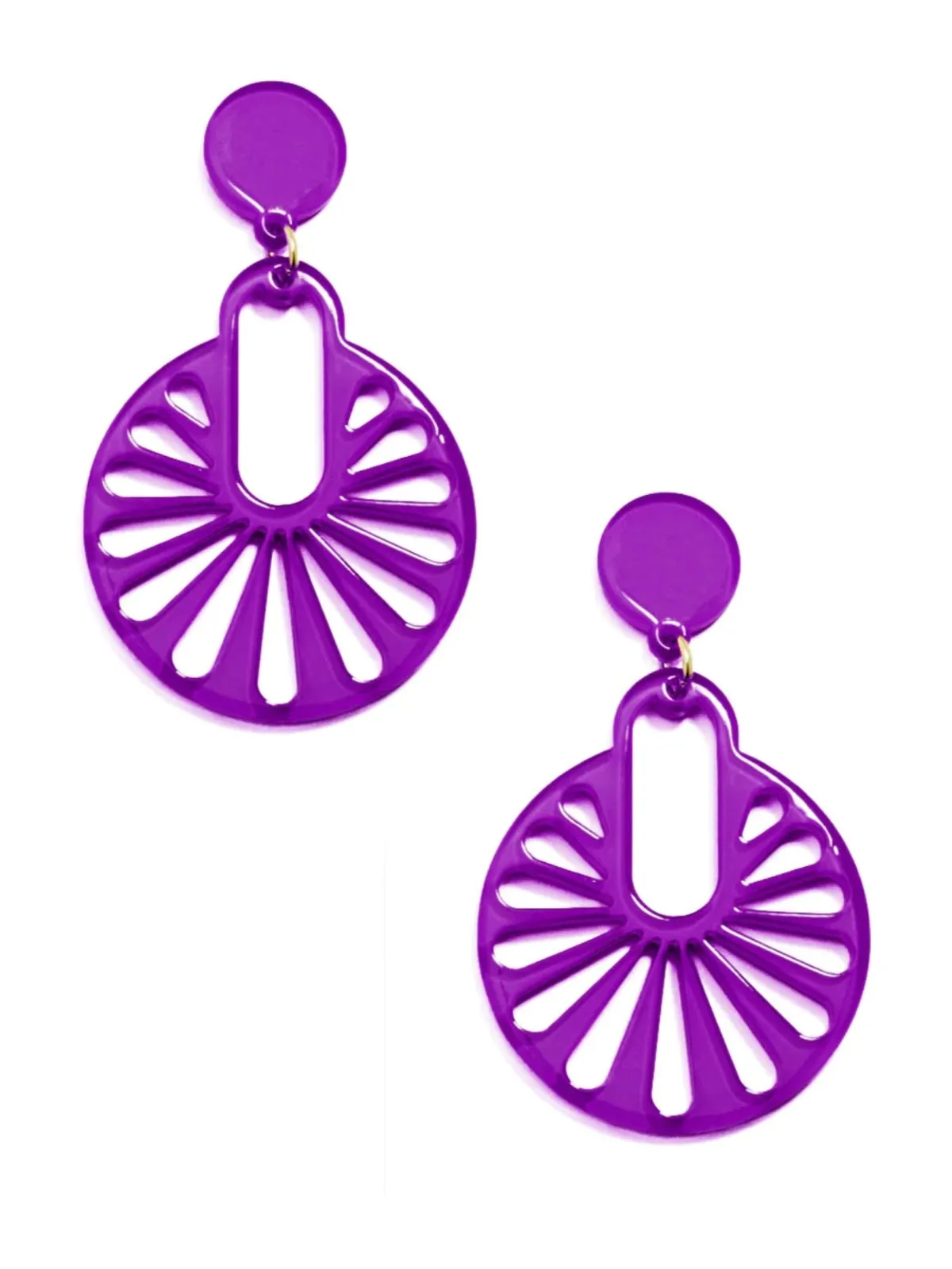 Fannie Cutout Drop Earrings