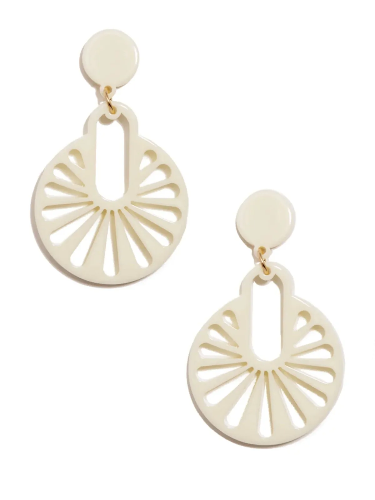 Fannie Cutout Drop Earrings