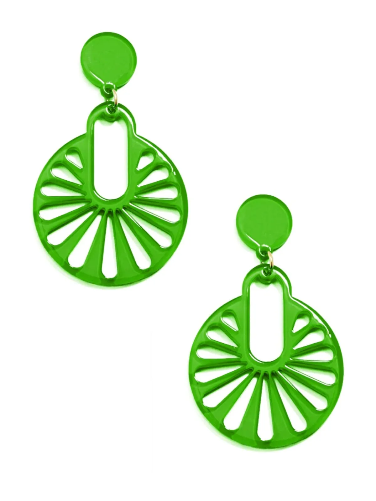 Fannie Cutout Drop Earrings