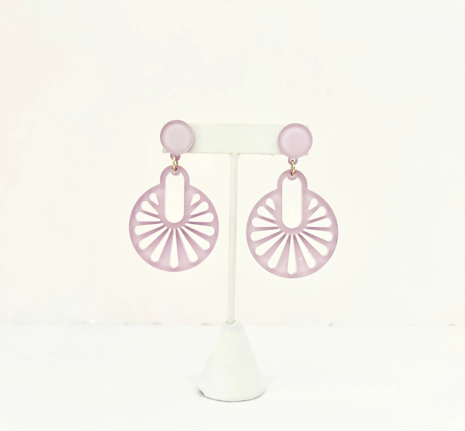 Fannie Cutout Drop Earrings