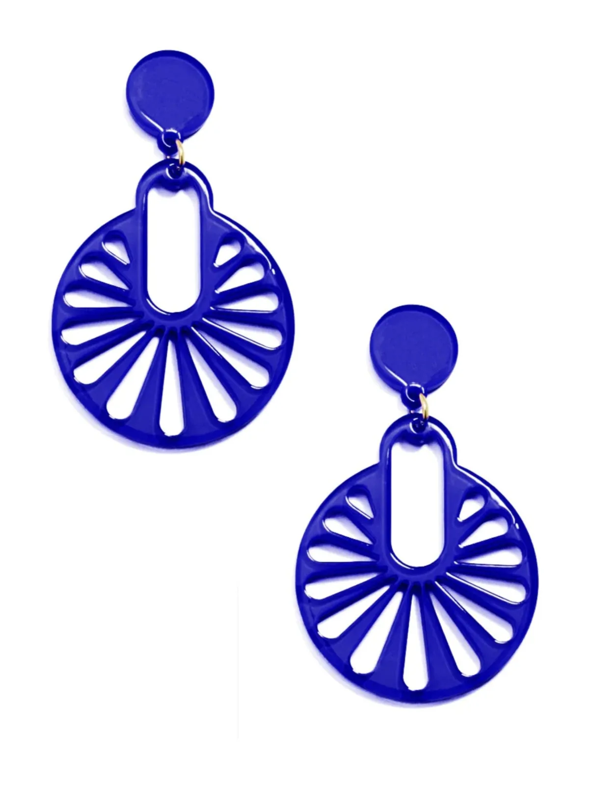 Fannie Cutout Drop Earrings