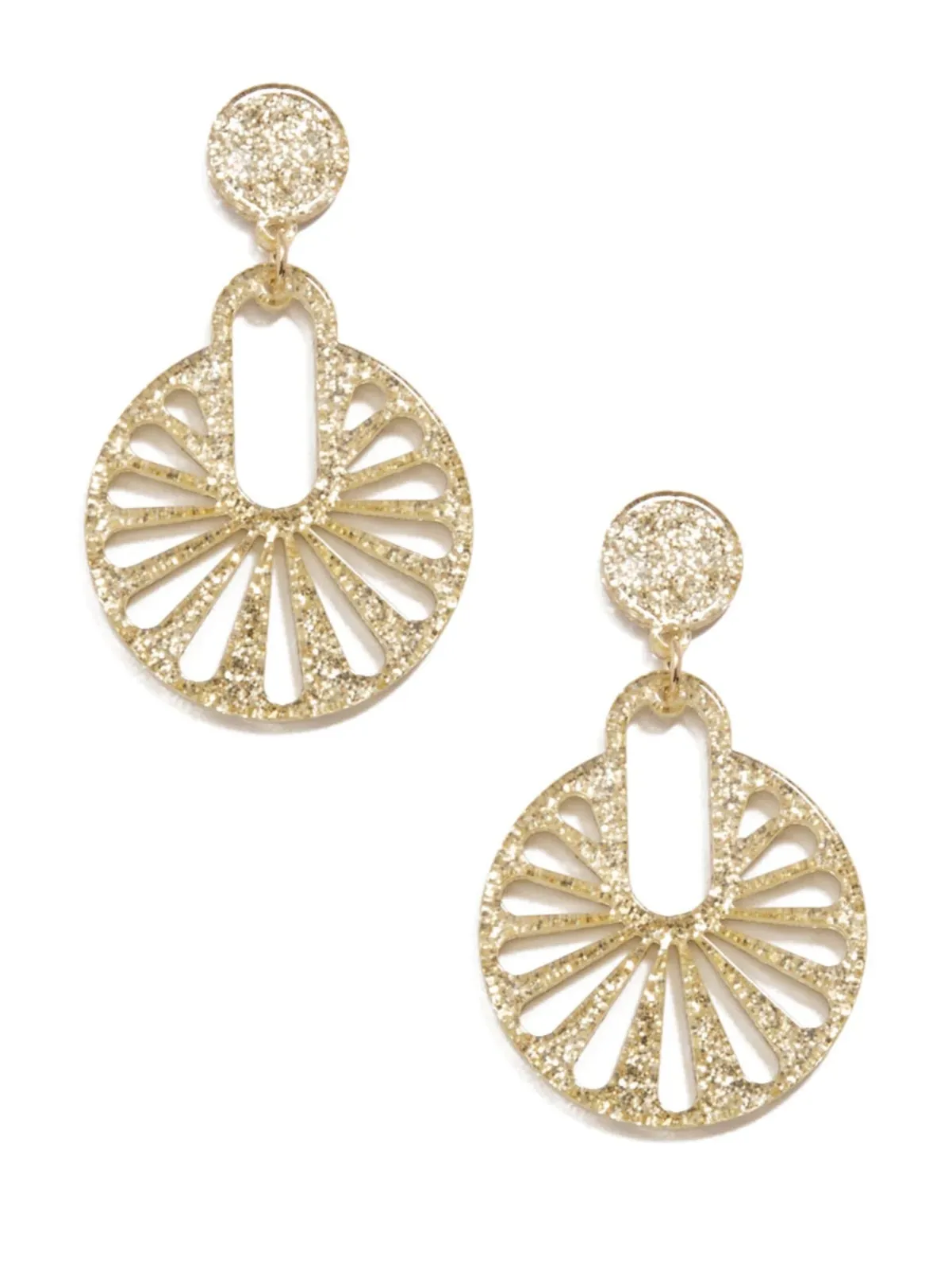 Fannie Cutout Drop Earrings